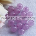 Wholesale Popular Transparent Acrylic Jelly Round Beads 