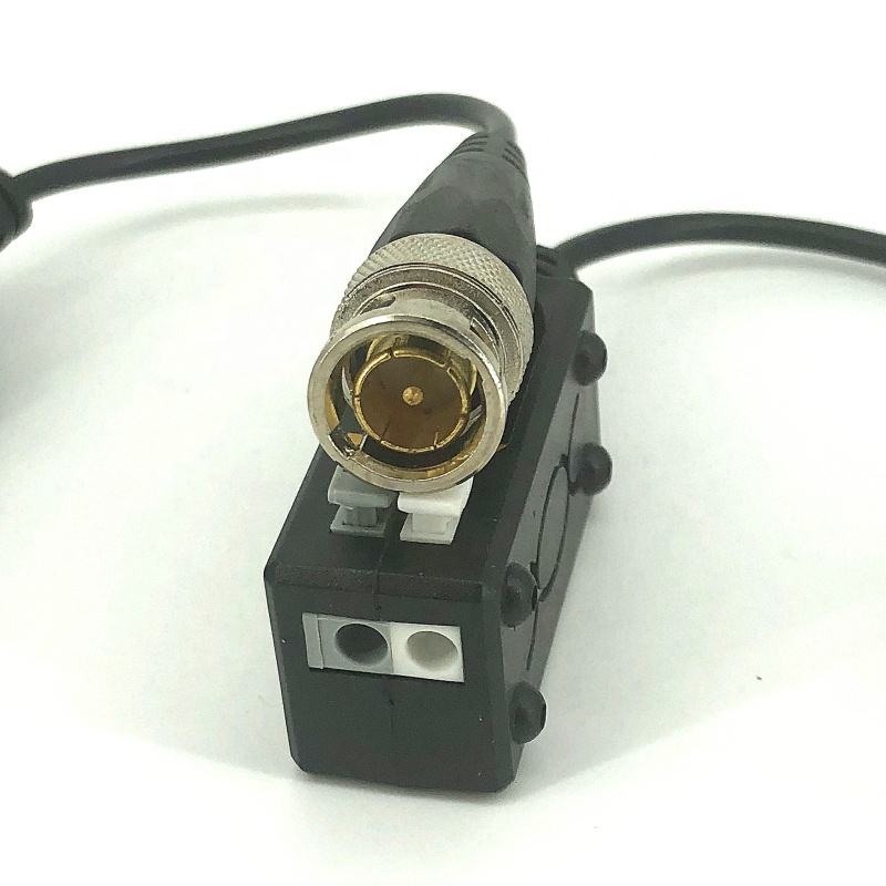 Pasif HD-CVI/TVI/AHD Video Balun Transformer dengan CCTV Balun RJ45 Pigtail (VB108PH-1)