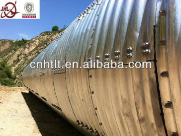 corrugated galvanized culvert pipe