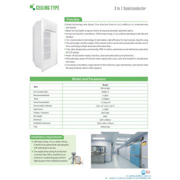 air cleaner ionizer air purifier with carbon filter