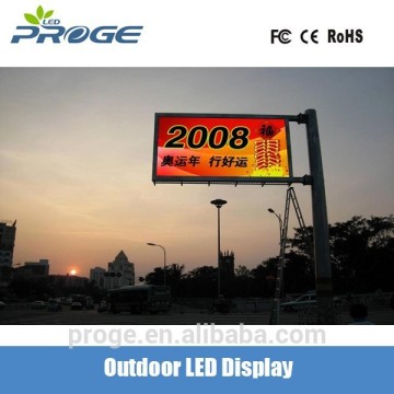 outdoor advertising fixed installation digital full color p10 led display sign