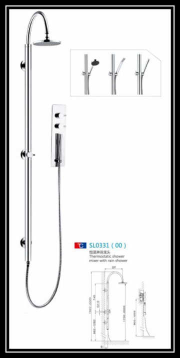 new design attractive bathtub shower faucet in hot sale