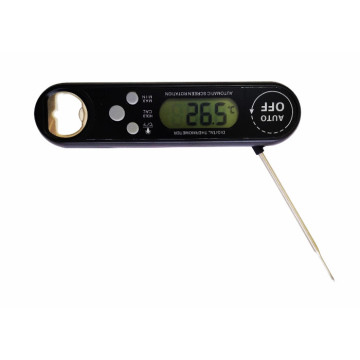 Opvouwbare vleesthermometer in zakformaat