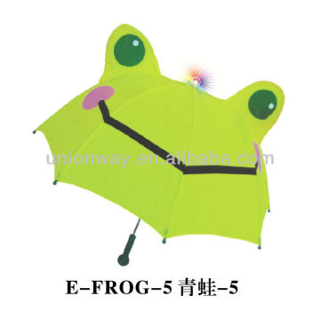 2014 new style frog animal umbrella / frog umbrella / kids umbrella