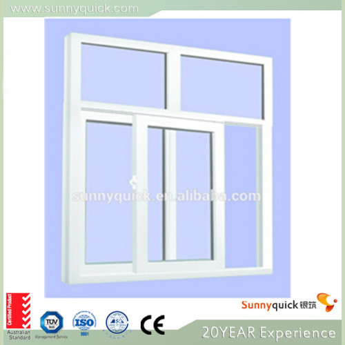 Aluminium soundproof lowes glass sliding windows