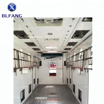 CHINA ISO TUV chicken trailer poultry chick truck