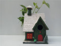 Liten villa stil Wooden Bird House