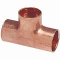 1-1/4" Tee cobre CxCxC suor encanamento encaixe