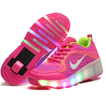 led shoes Roller Shoes Boys Girls sneakers one wheel skate shoes
