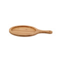 Premium Bamboo Pizza Peel Cutting Board Handle