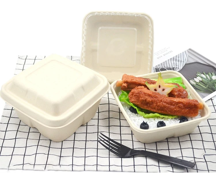 Disposable Eco-Friendly Corn Starch School Lunch Tray