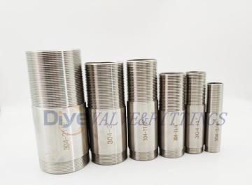 Stainless Steel Thread Barrel Nipple