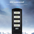 На заводе для установки вне помещений ABS 120 Вт All In One Led Solar Streetlight