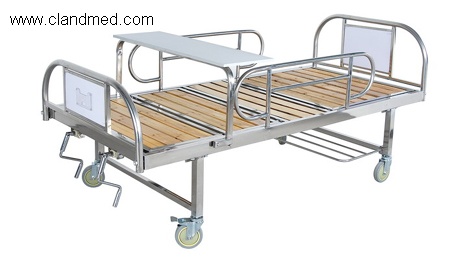 Triple-folding bed with S.S.bedhead