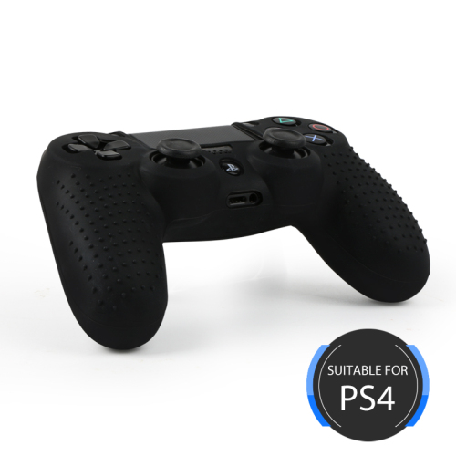 PS4 Silicone Gel Rubber Case Black Silicone Jacket