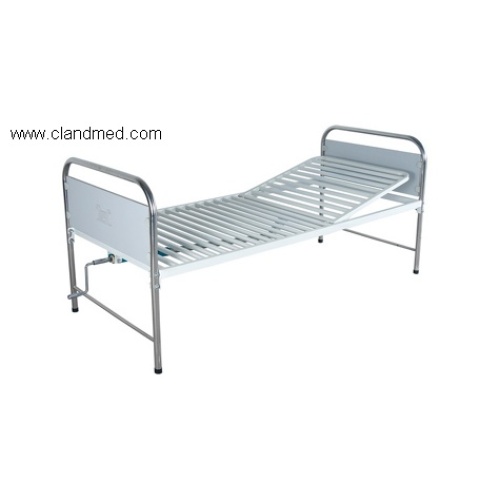 Double-folding bed