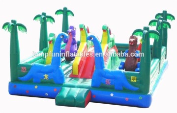 dinosaur playground,inflatable play ground