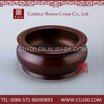 Oem quality exquisite design chinese traditional copper incensory