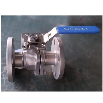 High Platform Manual Flanged 3pc Ball Valve