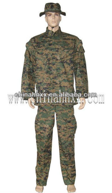 Digital camo BDU ACU Military uniform