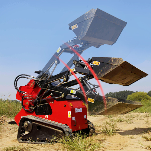 Cheap mini track skid loader