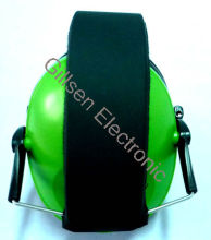 bright green noise cancelling hear protection ear defender