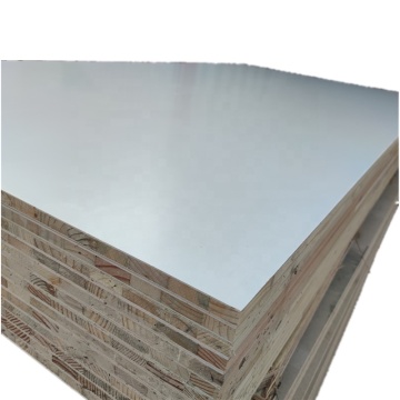 Maldives UV Pine Block Board - Glossy White 18mm & 17mm Melamine Block Board