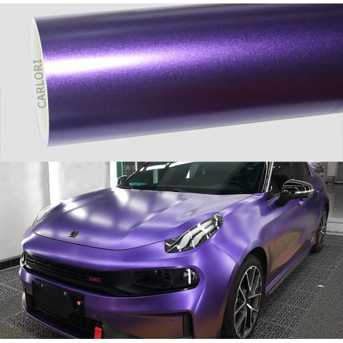 Matte Metallic Purple Car Wrap Vinyl.