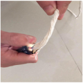 White High Flame Resistance Filling Rope