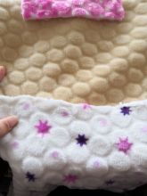 Flannel Shining Jacquard circle design Knitting Fabric