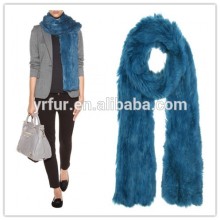YR792 Unisex Super Quality Genuine Rabbit Hand Knit Fur Shawls