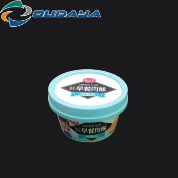 Customized Plastic Pot for Ice-cream Packaging