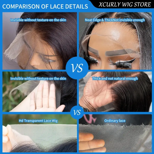 Cheap Middle Part Straight Short Bob Cut 180%Density 13X4HD Full Lace Frontal Human Hair Wig Deal Prepluck Double Drawn Glueless