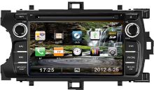 7 Inch Digital Toyota Dvd Gps Car Radio , Fully Touch Screen Car Dvd Player Tyt-7848gd