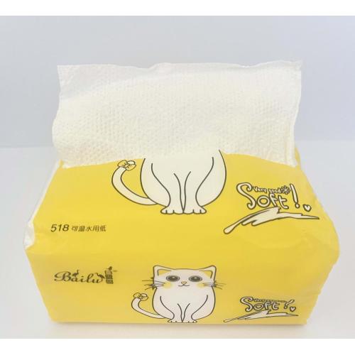 Disposable Facial Tissues in Soft Pack