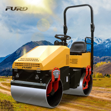 Best Sell hydraulic diesel engine 1ton compactor road roller