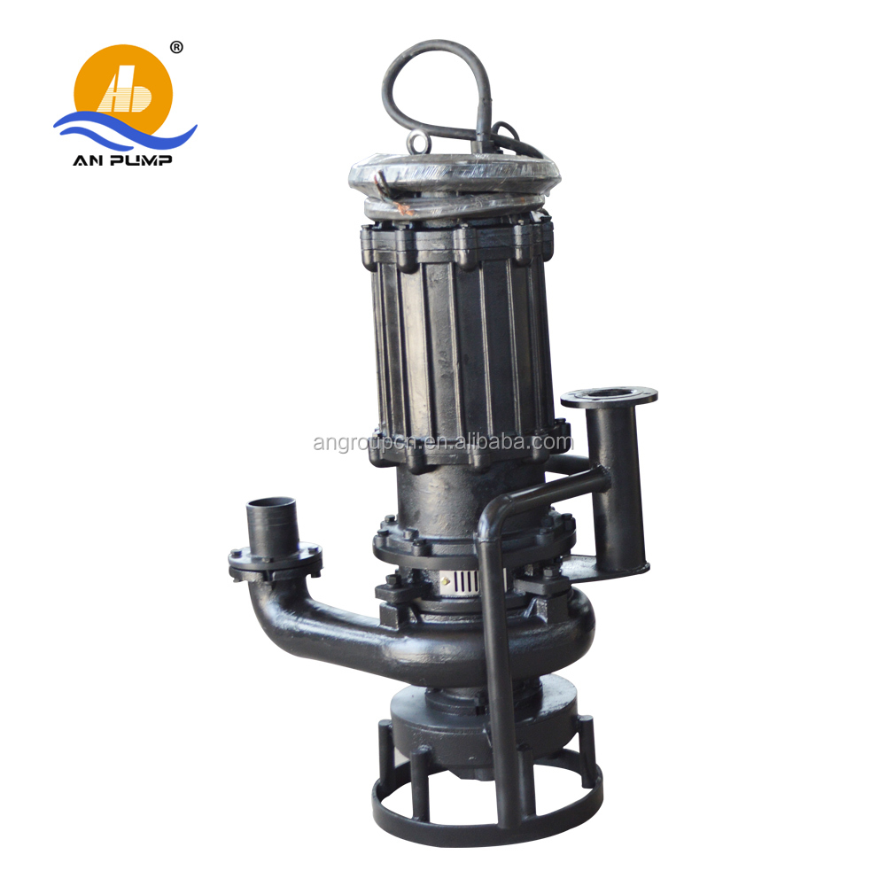 Vertical slurry sand gravel pit pump 8 inch with agitator