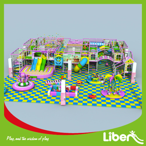 Indoor playground room park land