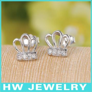 HWME255 silver cz earring