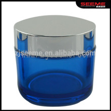 50ml cosmetics cream empty jar, aluminum cream jar for face cream