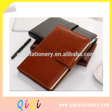 2016 personalized soft cover traditional faux leather B5 medium journal