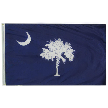 High quality 3x5 Ft South Carolina State Flag