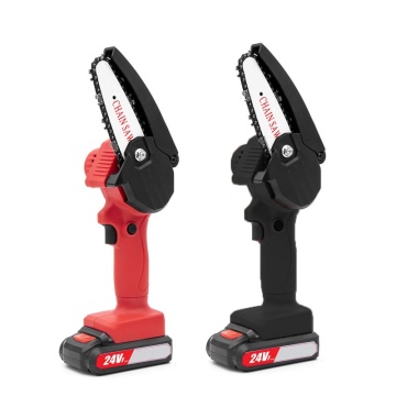 4 Inch Cordless Handheld Portable Chainsaw dengan Guard