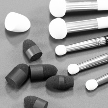 Factory Direct Black Mini NBR Replacement Foam Sponge with Brush Stick