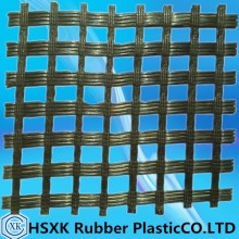 high tensile strength bitumen PET geogrid polyester geogrid asphalt geogrid warp knitted geogrid