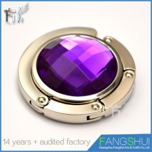 Purse Hooks Crystal Folding Handbag Hanger Holder