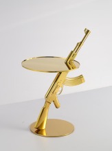 Stainless steel AK side table