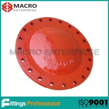 ANSI C110 MJ type ductile iron blind flanges