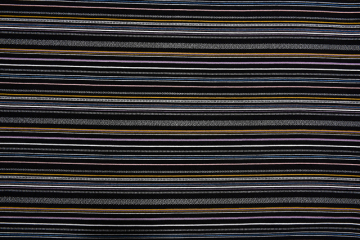 Black Stripes Yellow Stripes Printed Fabrics