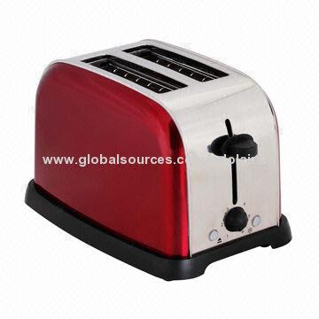 Toaster with 2 Functions, 2-slot, Stainless Steel Housing